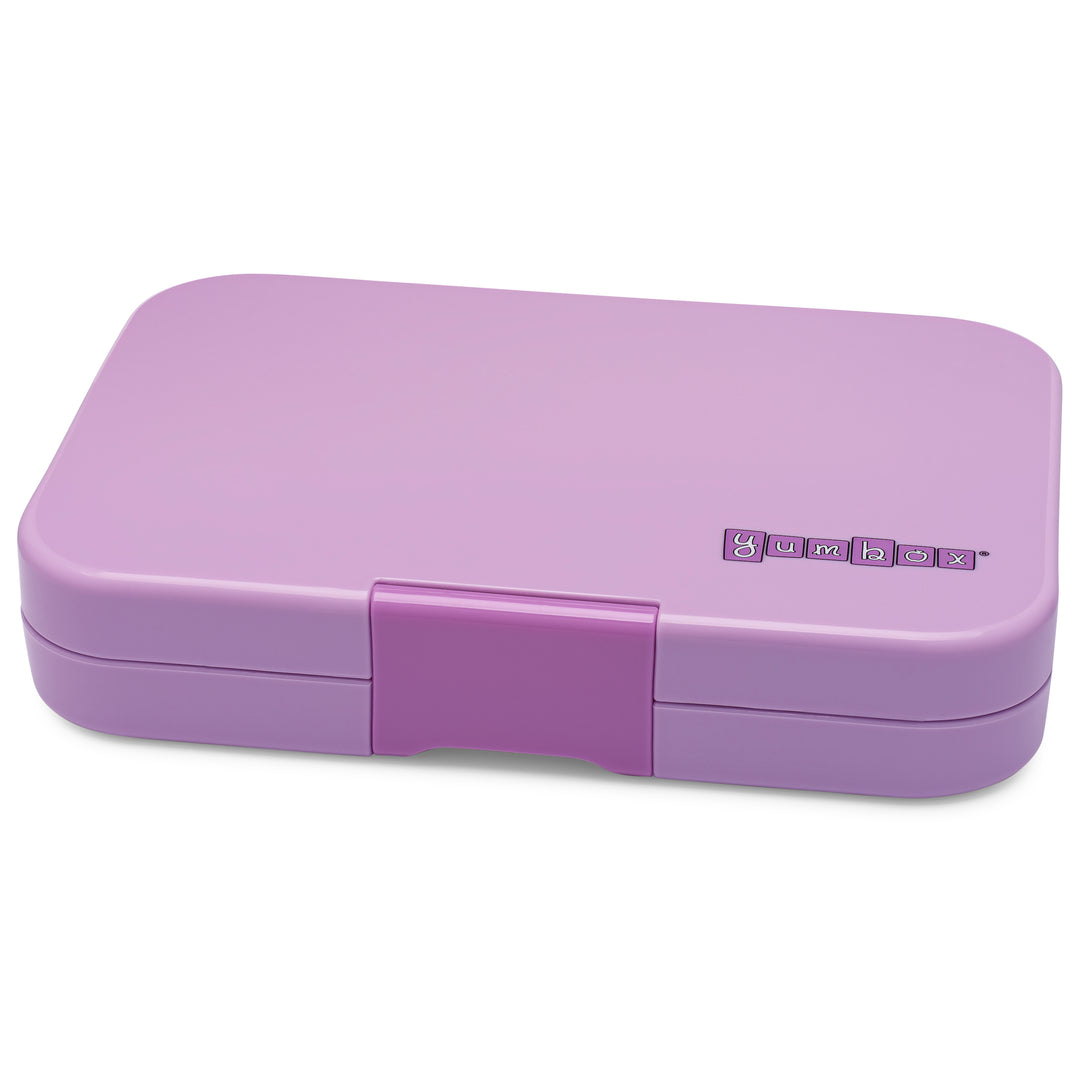 Leakproof Yumbox Tapas Seville Purple - 5 Compartment - Bon Appetit Tray - Largest Size Bento