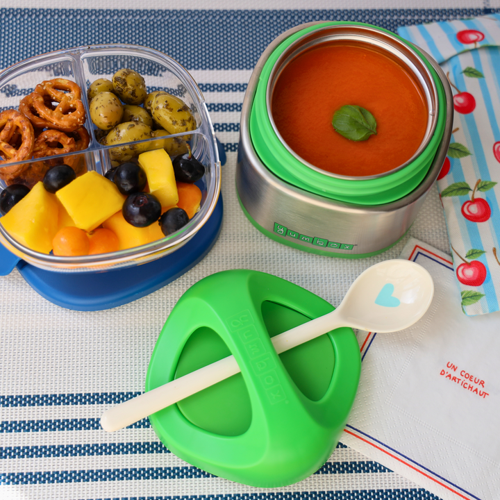 Yumbox Lunch For Kids with Soup for Lunch with Snacks