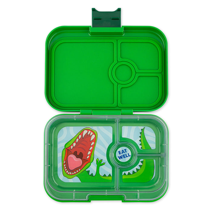 Leakproof Sandwich Friendly Bento Box - Jurassic Green (Dinosaur)