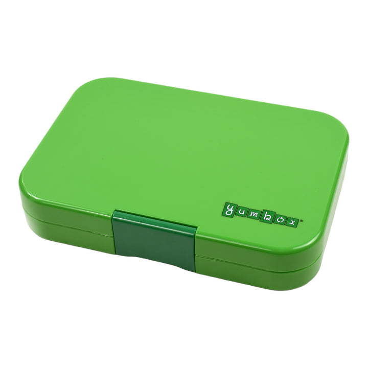 LeakproofL - Yumbox Tapas Jurassic Green - 5 Compartment - Jungle Tray - Largest Bento