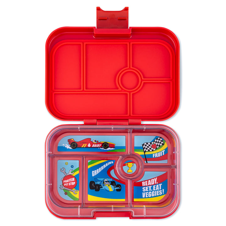 Leakproof Bento Box for Kids - Yumbox Original Roar Red