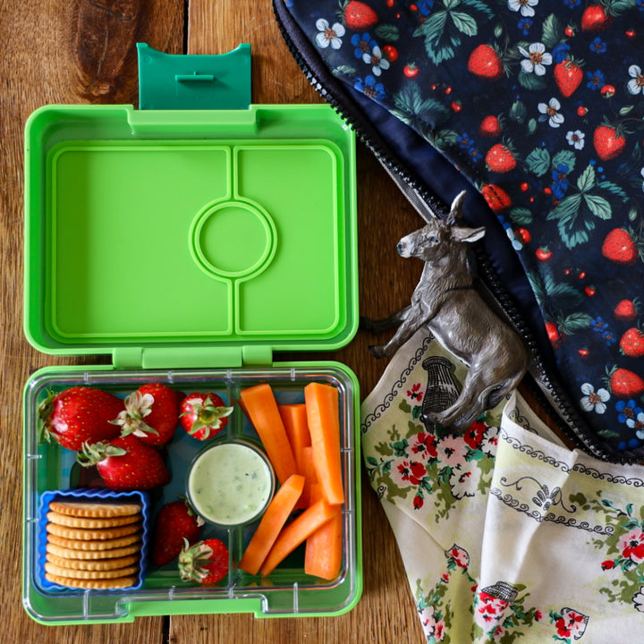 Yumbox Poche - Insulated Lunch Bag Sleeve with Handles - Strawberry Fields