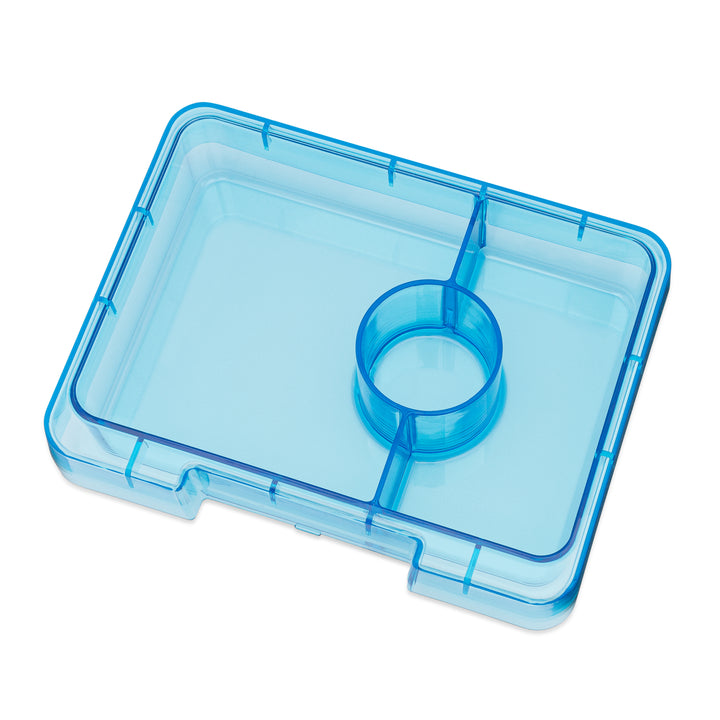 Yumbox Glitter Snack Box – Leakproof Small Bento Lunchbox for Kids (Twinkle Teal)