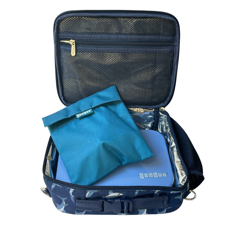 Reusable Sandwich Bag - Peacock Blue