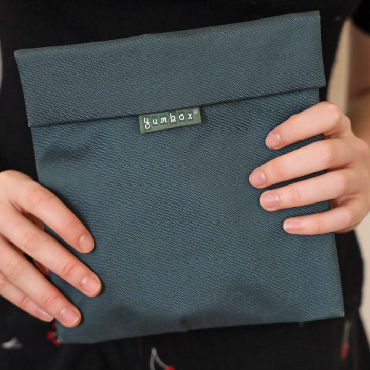 Reusable Sandwich Bags Set of 2 - Peacock Blue & Fern Green