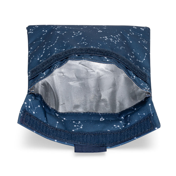 Reusable Sandwich Bag - Set of 2 - Navy & Starry Sky Pochettes