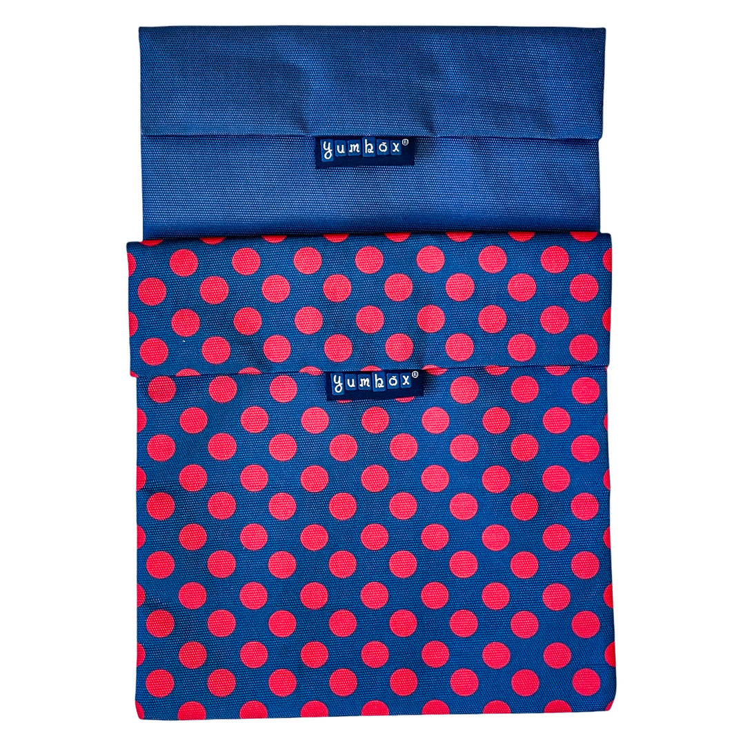 Reusable Sandwich Bag - Set of 2 - Navy & Zesty Pochettes