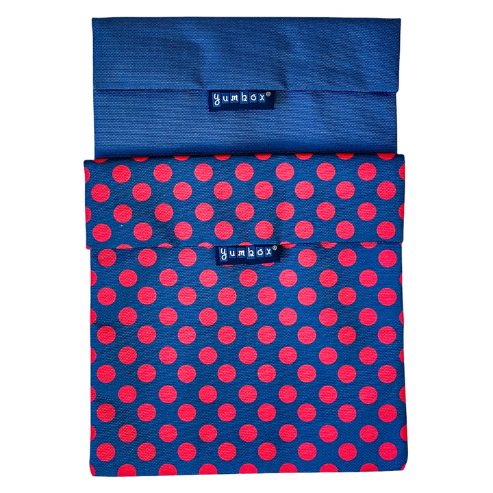 Reusable Sandwich Bag - Set of 2 - Navy & Zesty Pochettes