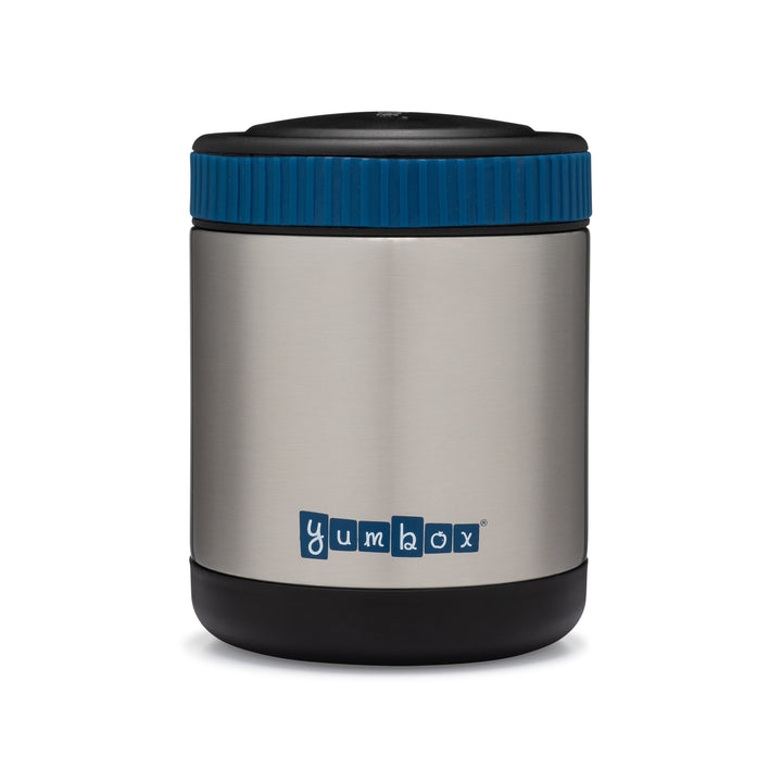 Yumbox Zuppa Thermal Food Jar with Spoon and Band - Twilight Black, 14oz