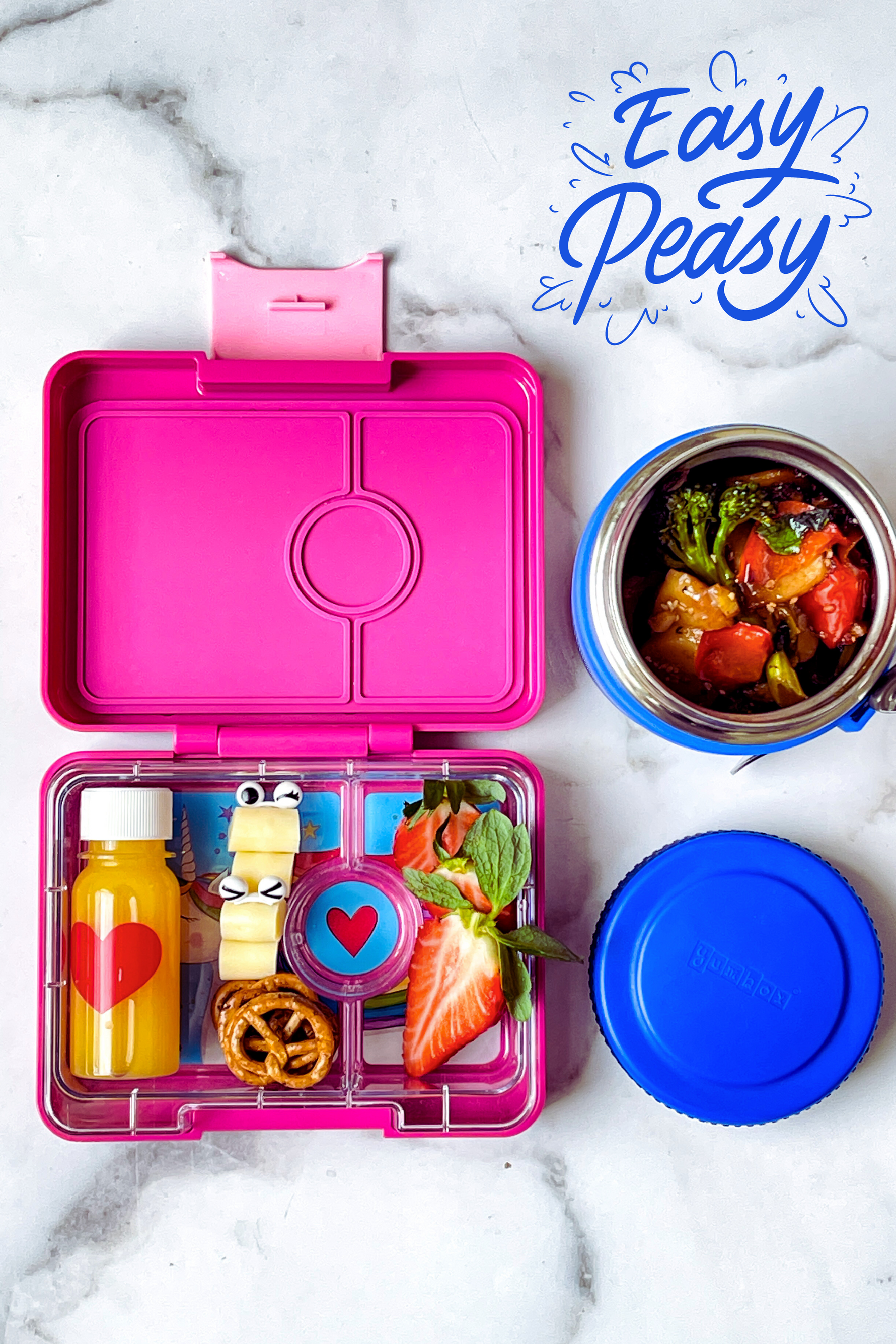 Korean Rice Cakes with Sautéed Veggies; perfect kids lunch recipe