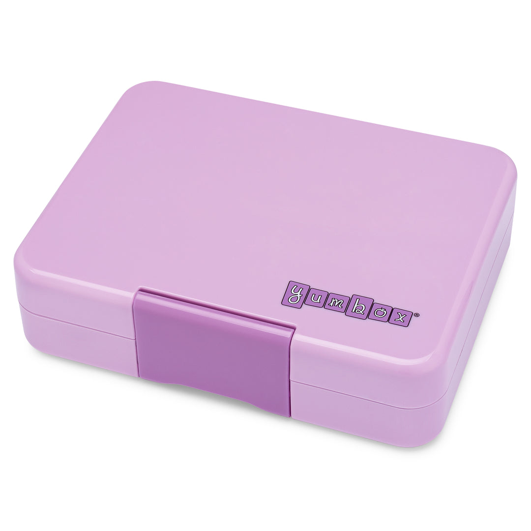 Snack Size Bento Lunch Box Lulu Purple (Rainbow)