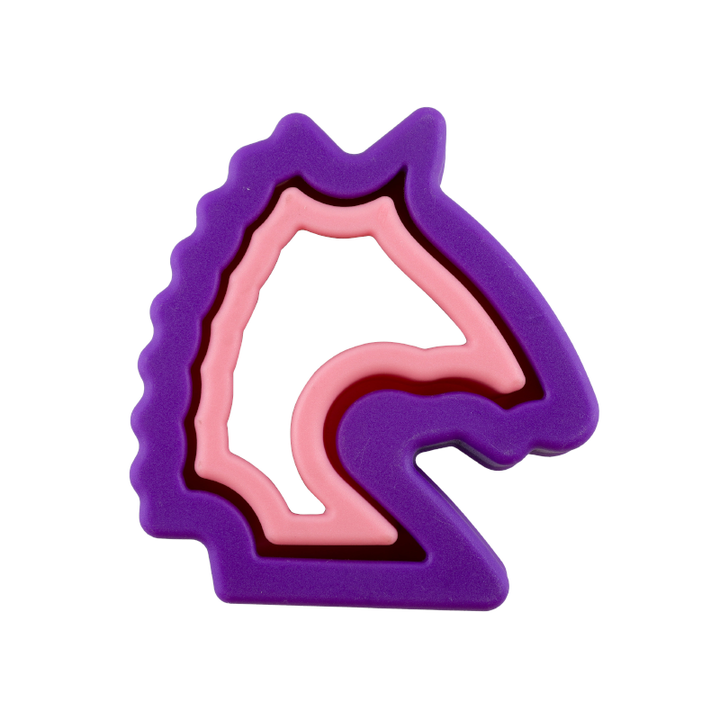 3-in-1 Sandwich Cutter Stainless Steel - Unicorn Shape