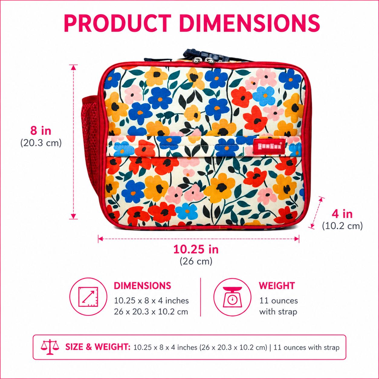 yumセット Insulated Large Lunch Bag – 3-Way Carry – Yumbox