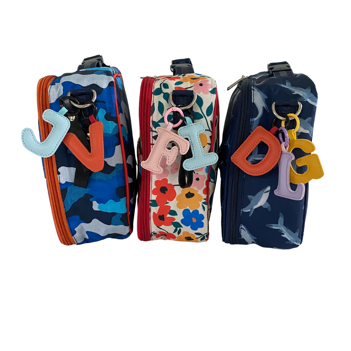 A - Z Lunch Bag Charms & Keychain Pendants