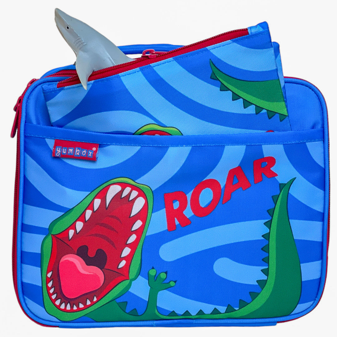 Classic Lunch Bag & Sandwich Bag Set - Dinosaur