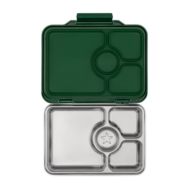 Yumbox Prêt – Leakproof Stainless Steel Lunch Box - Dublin Green