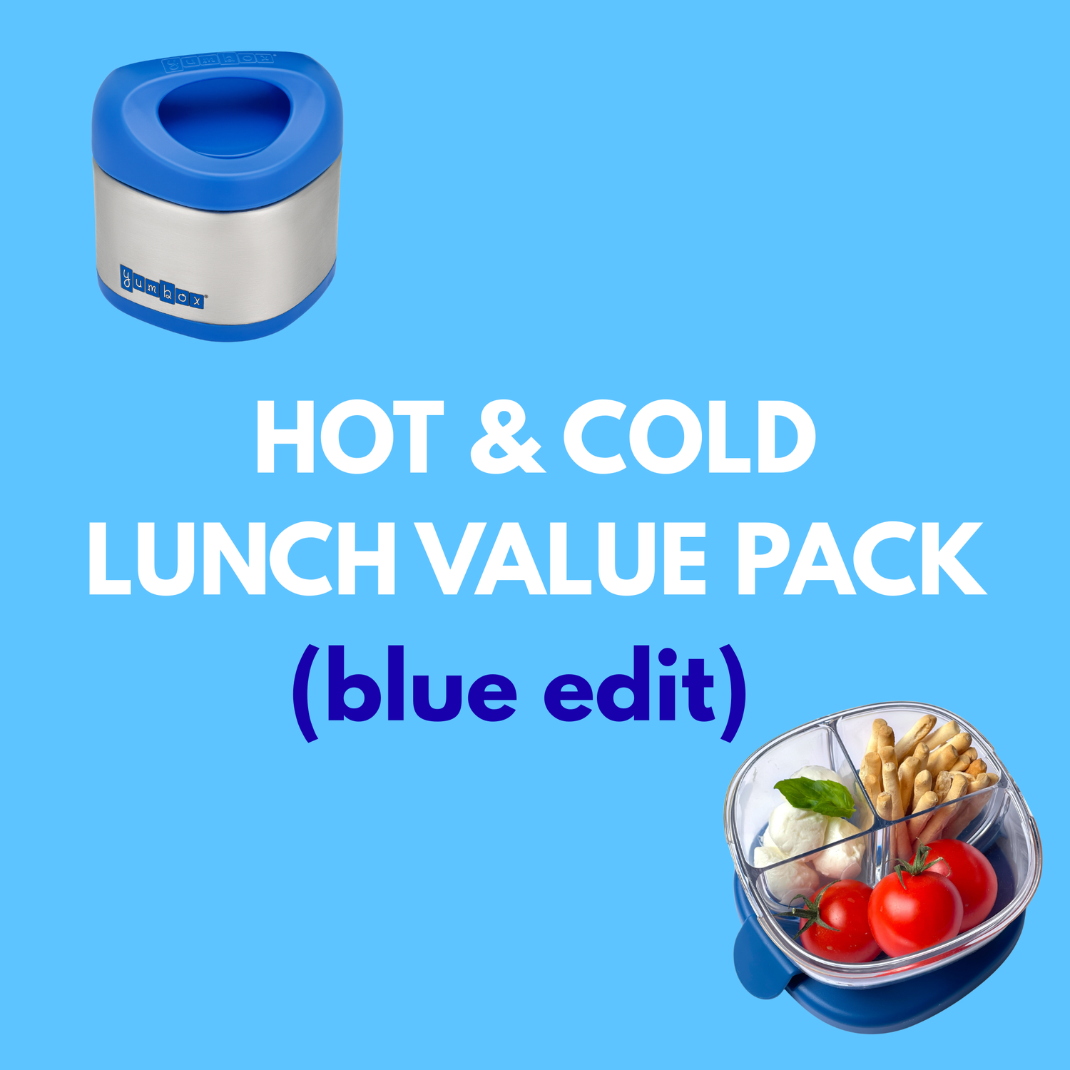 Hot and Cold Lunch Combo (Snack Bowl + Thermal Jar)