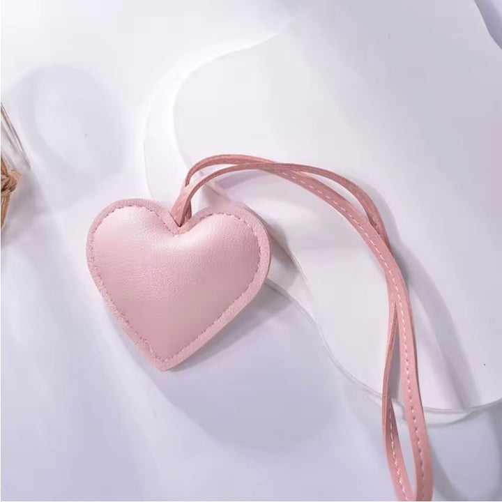 Stylish Lunch Bag Charms Keychain Pendants  - Hearts