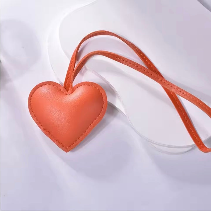 Stylish Lunch Bag Charms Keychain Pendants  - Hearts