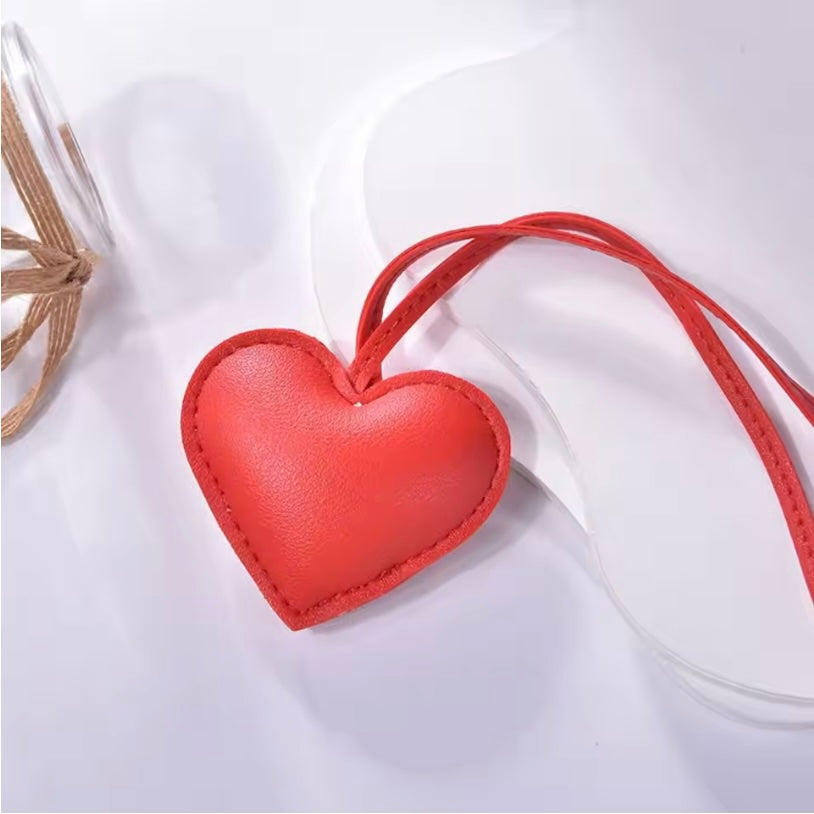 Stylish Lunch Bag Charms Keychain Pendants  - Hearts