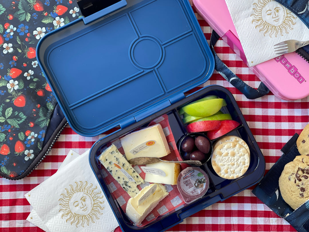 Yumbox Poche - Insulated Lunch Bag Sleeve with Handles - Strawberry Fields