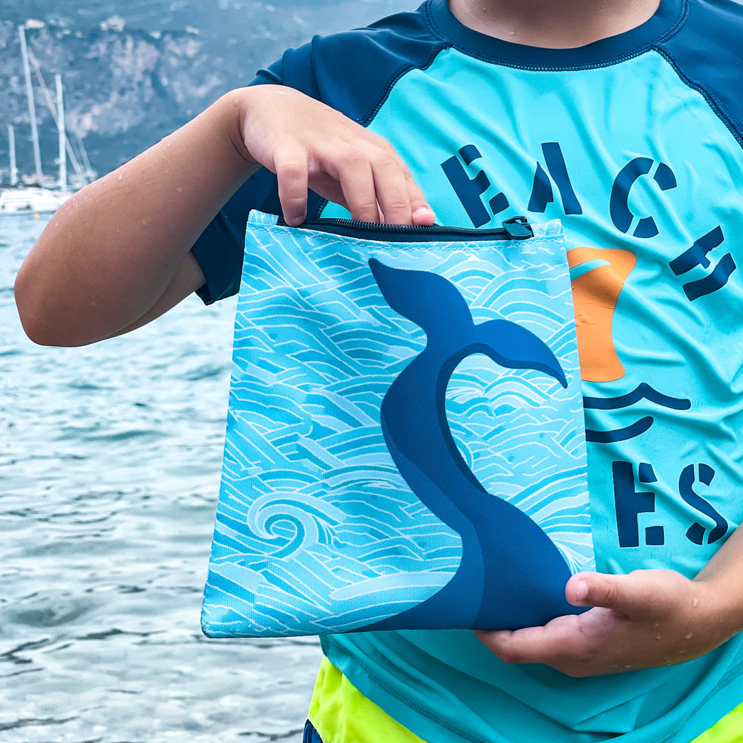 Shark Reusable Snack Bags, Sandwich Bags, Zipper Bags Waterproof