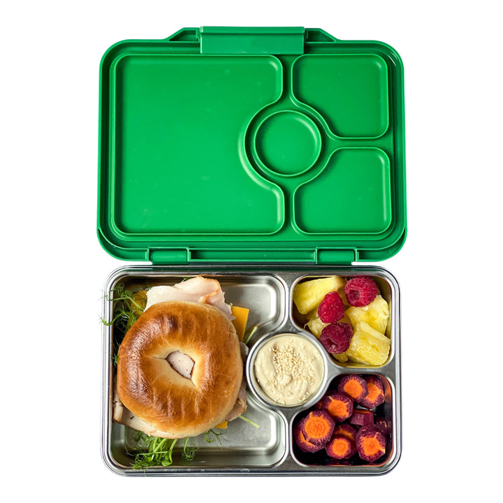 Yumbox Prêt – Leakproof Stainless Steel Bento - Pomme Green