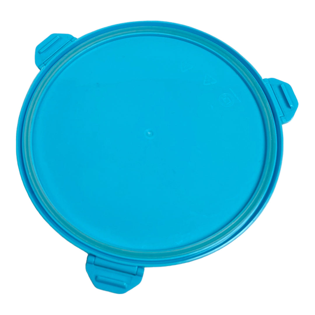 Poke Bowl with 3 Part Divider - Lagoon Blue