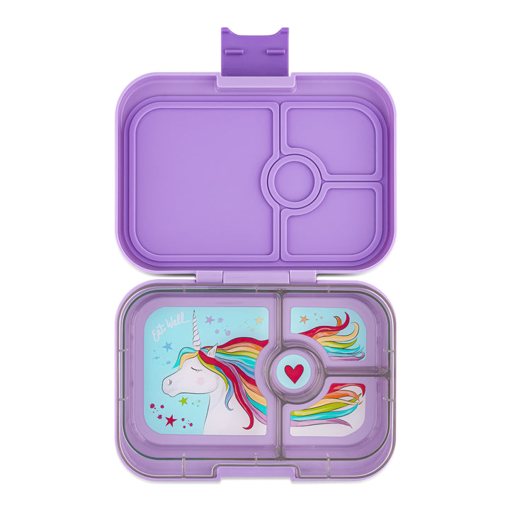 Leakproof Sandwich Friendly Bento Box - Yumbox Lavande Purple (Unicorn)