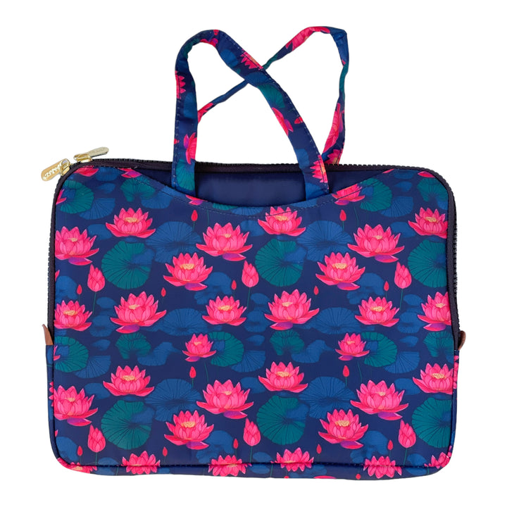 Yumbox Poche - Insulated Lunch Bag Sleeve with Handles - Lotus Flowers