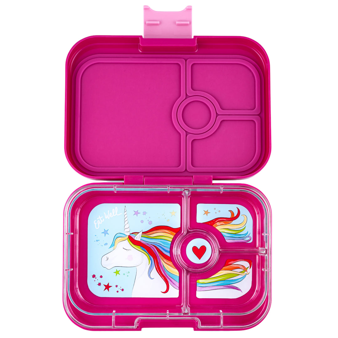 Leakproof Sandwich Friendly Bento Box - Yumbox Malibu Purple (Unicorn)