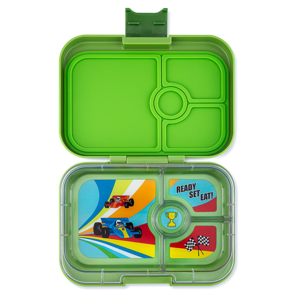 Yumbox Panino 4 Compartment Lunchbox in Tropical Aqua Panther – Annie's  Blue Ribbon General Store