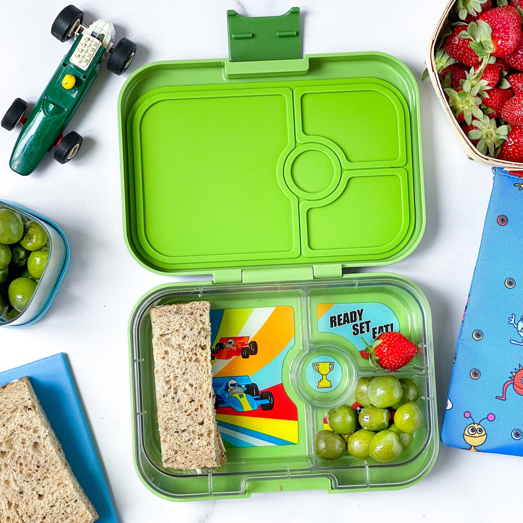 on-The-Go Kids Bento Lunch Box Eco-Friendly Durable Leakproof