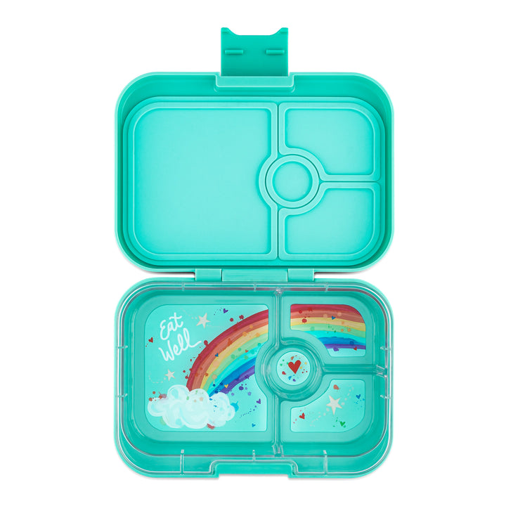 Leakproof Sandwich Friendly Bento Box - Miami Aqua (Rainbow)