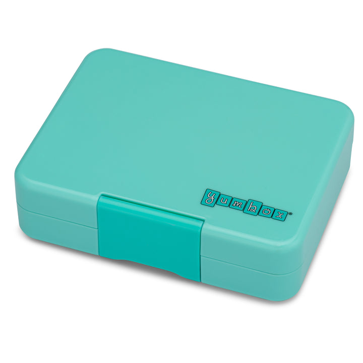 Snack Size Small Bento Lunch Box Miami Aqua (Rainbow)