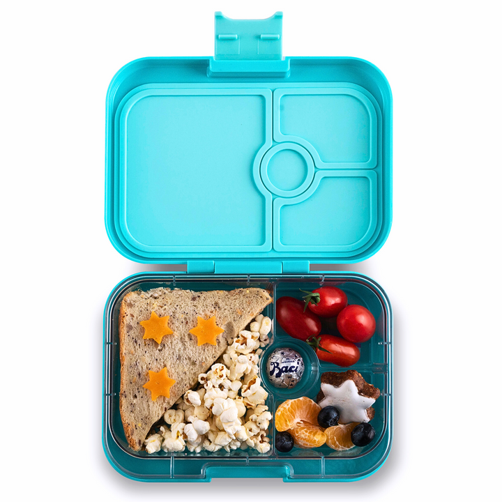 Leakproof Sandwich Friendly Bento Box - Miami Aqua (Rainbow)