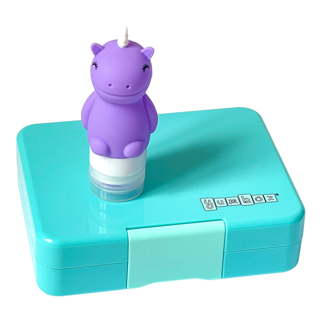 Unicorn-Shaped Leakproof Silicone Condiment Squeeze