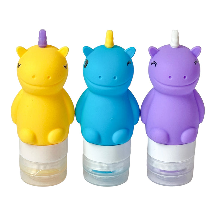 Unicorn - Silicone Condiment Squeeze Bottles (Set of 3)