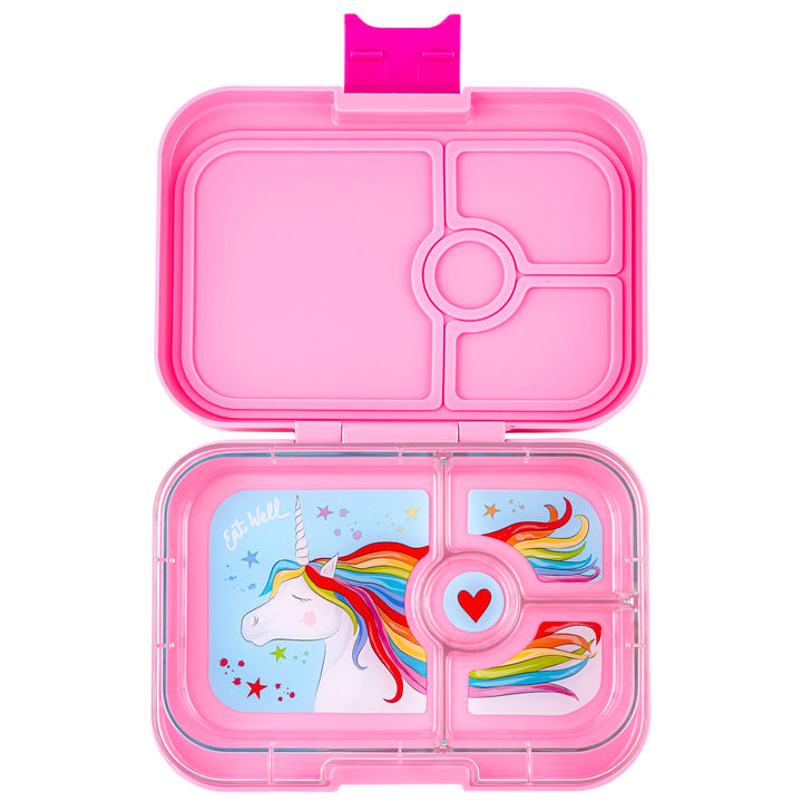 Leakproof Sandwich Friendly Bento Box - Yumbox Power Pink (Unicorn)