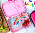 Yumbox Panino Leakproof Bento Lunch Box · Power Pink Rainbow