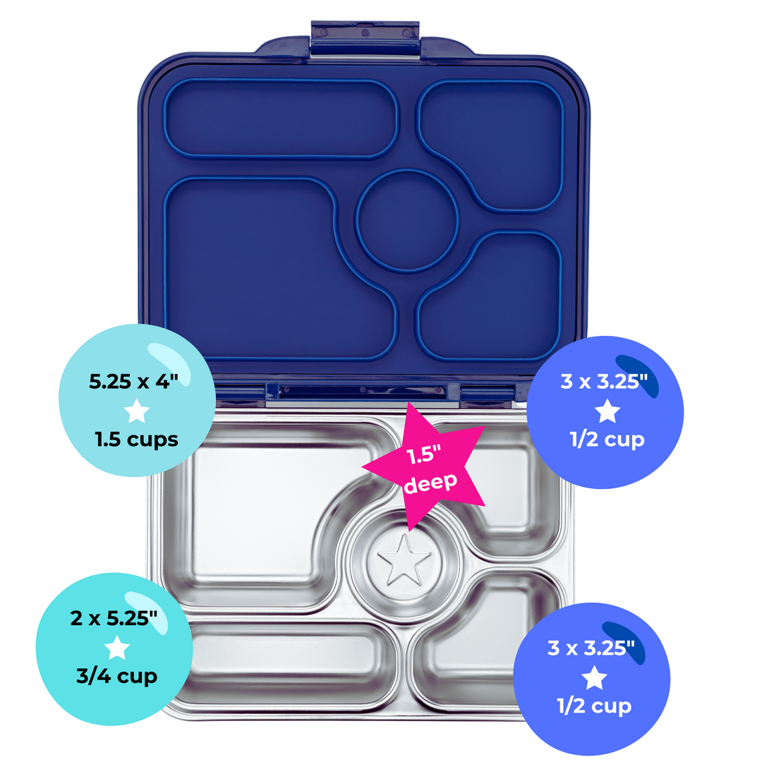 Stainless Steel Leakproof Bento Box - Santa Fe Blue