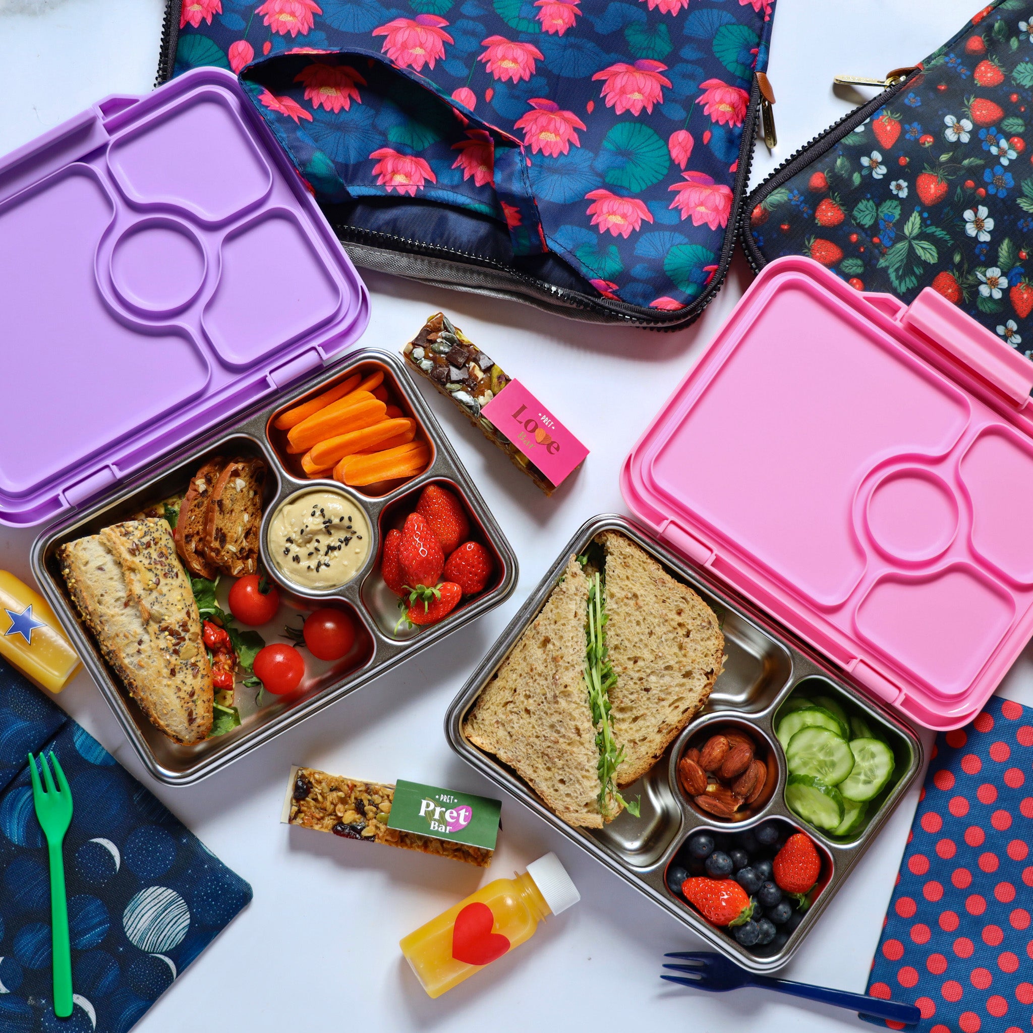 Yumbox Prêt Stainless Steel Leakproof Bento Lunch Box