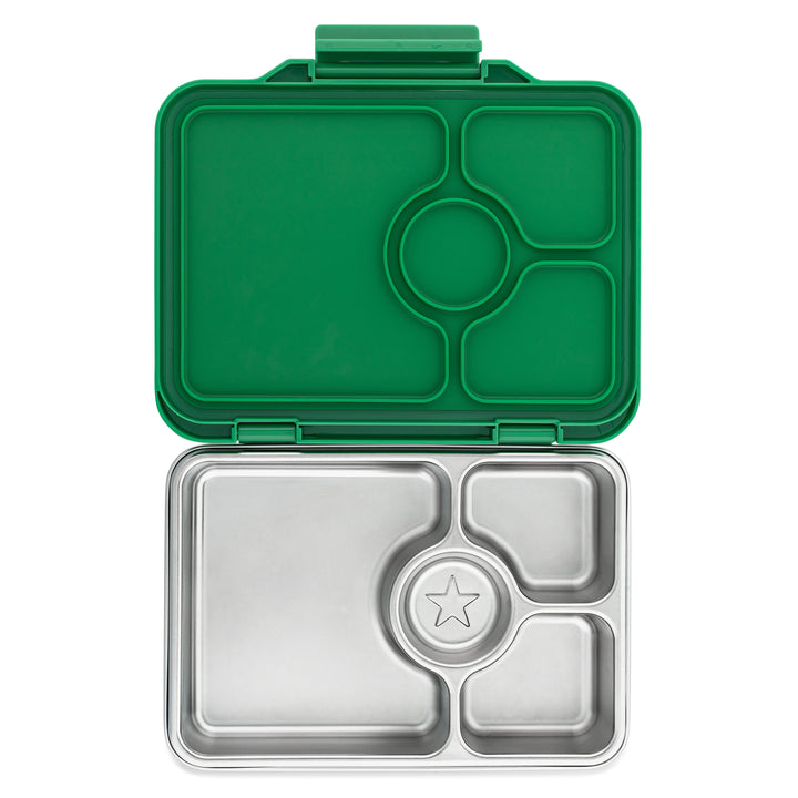 Yumbox Prêt – Leakproof Stainless Steel Bento - Pomme Green