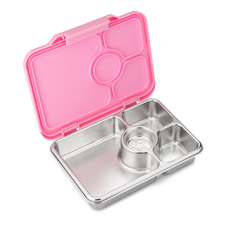 Yumbox Prêt – Leakproof Stainless Steel Bento - Versailles Pink