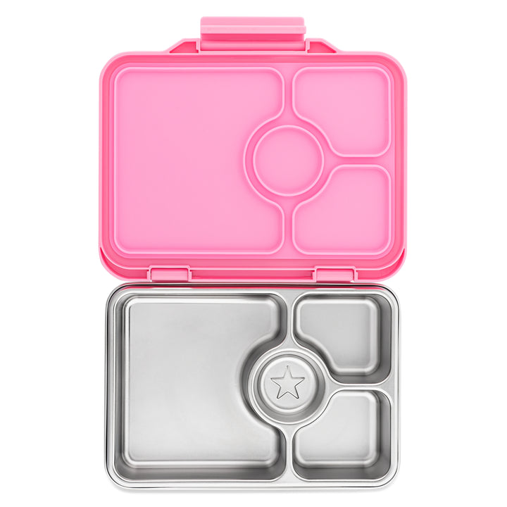 Yumbox Prêt – Leakproof Stainless Steel Bento - Versailles Pink