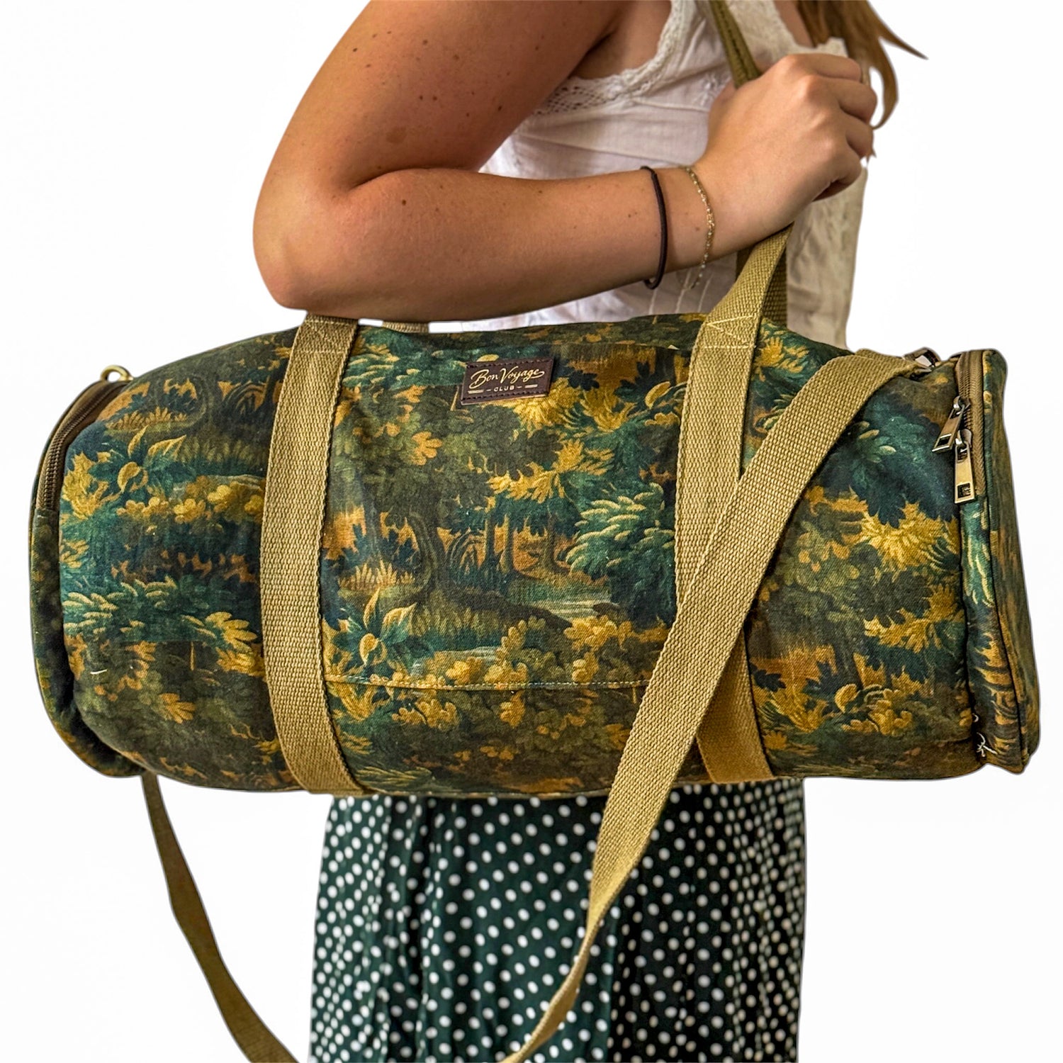 Weekender Duffle Bag - Provence Verte