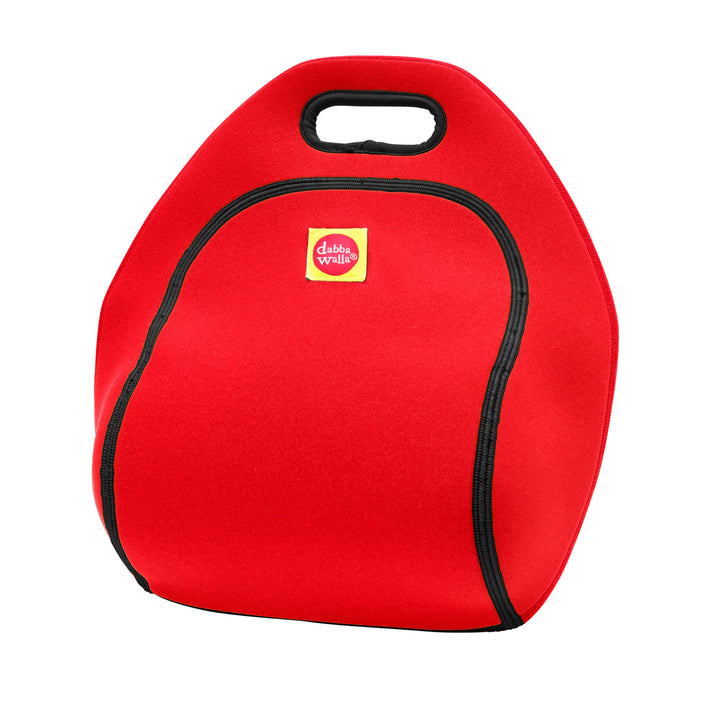 by Dabbawalla Bags - Red Color Block Lunch Bag