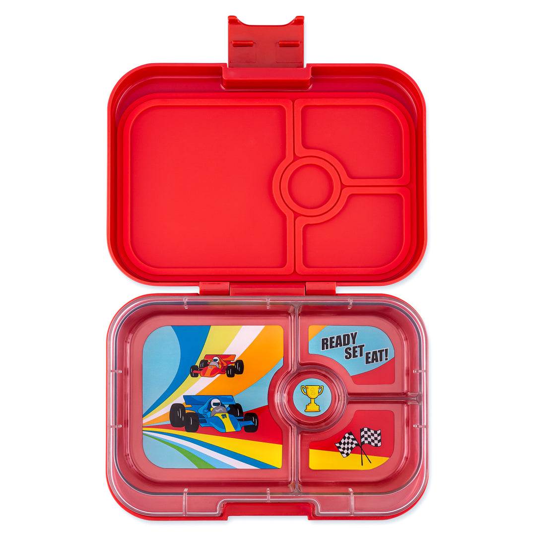 Yumbox Roar Red - Leakproof Sandwich Bento Lunch Box