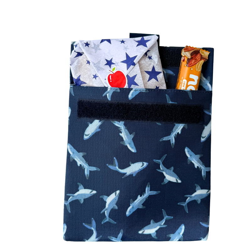 Reusable Leakproof Sandwich Bags for Packed Lunches - Set of 2