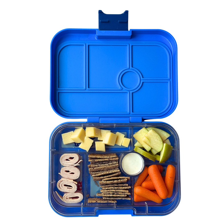Leakproof Bento Box for Kids - Yumbox Original Surf Blue (Rocket)